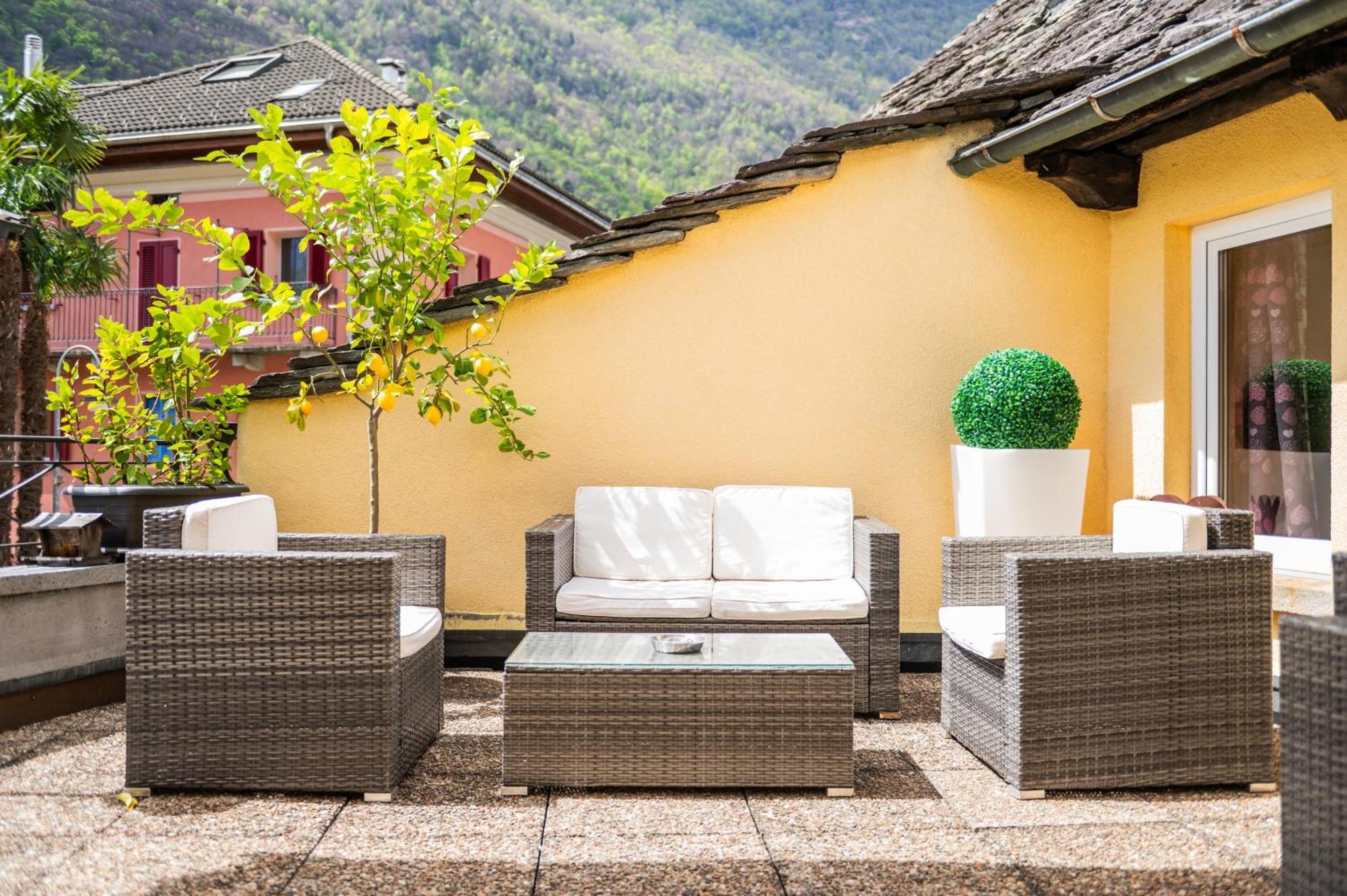 Locanda Poncini Maggia Zewnętrze zdjęcie